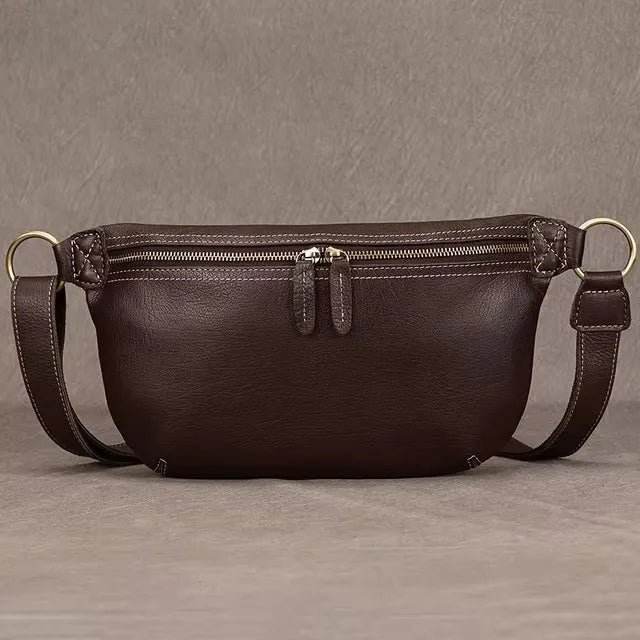 Sac Banane Homme Cuir Marron