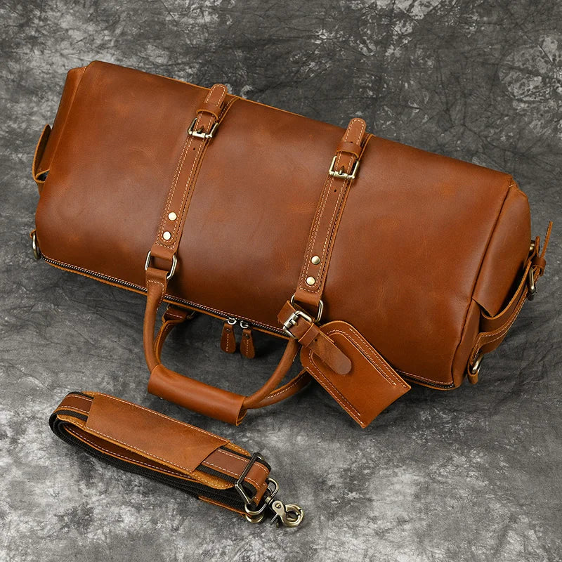 Sac en Cuir de Voyage pour Homme