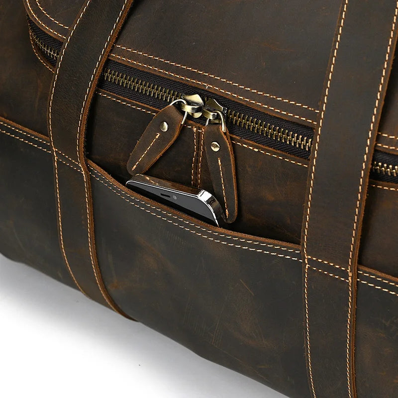 Sac de Voyage en Cuir Homme