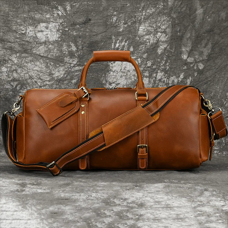 Sac en Cuir de Voyage pour Homme