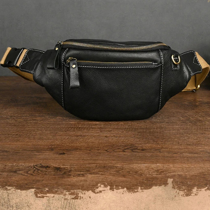 Sac Banane Cuir Homme Luxe