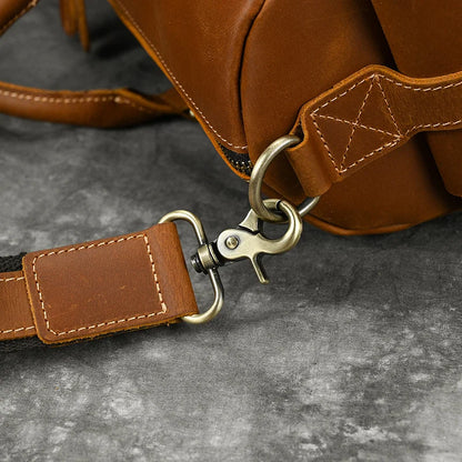 Sac en Cuir de Voyage pour Homme