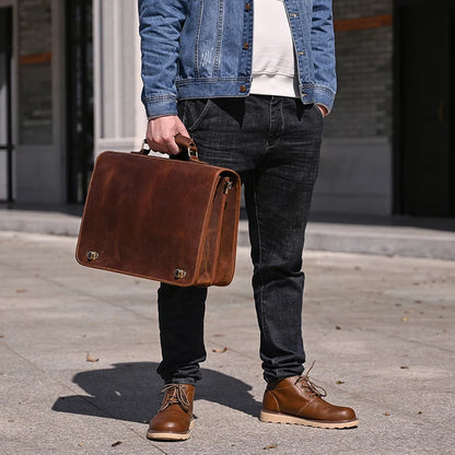 Sac Homme Ordinateur Cuir