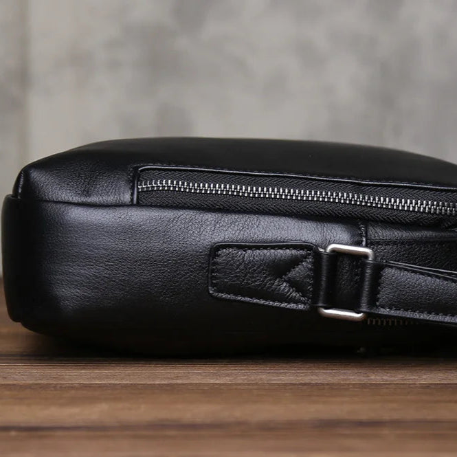 Sac Besace Noir Homme