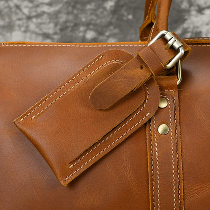 Sac en Cuir de Voyage pour Homme