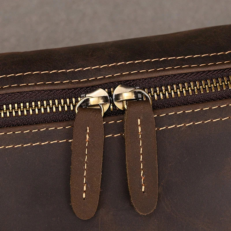 Sac Banane Homme Cuir Marron