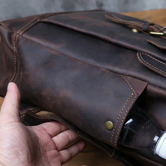 Sac a Dos Cuir Vintage Homme