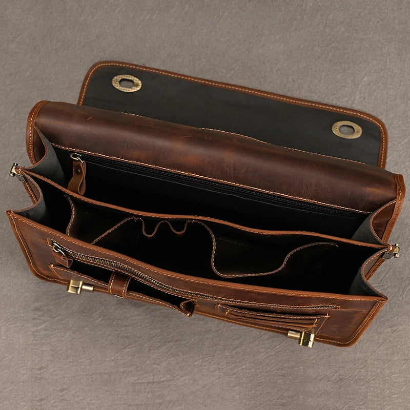 Sac Homme Ordinateur Cuir