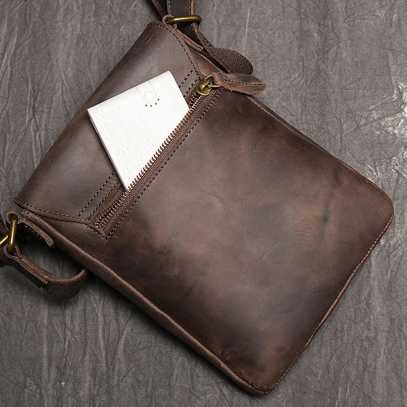 Sac en Bandoulière Homme Cuir