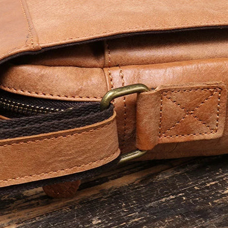 Sac Bandoulière Cuire Homme