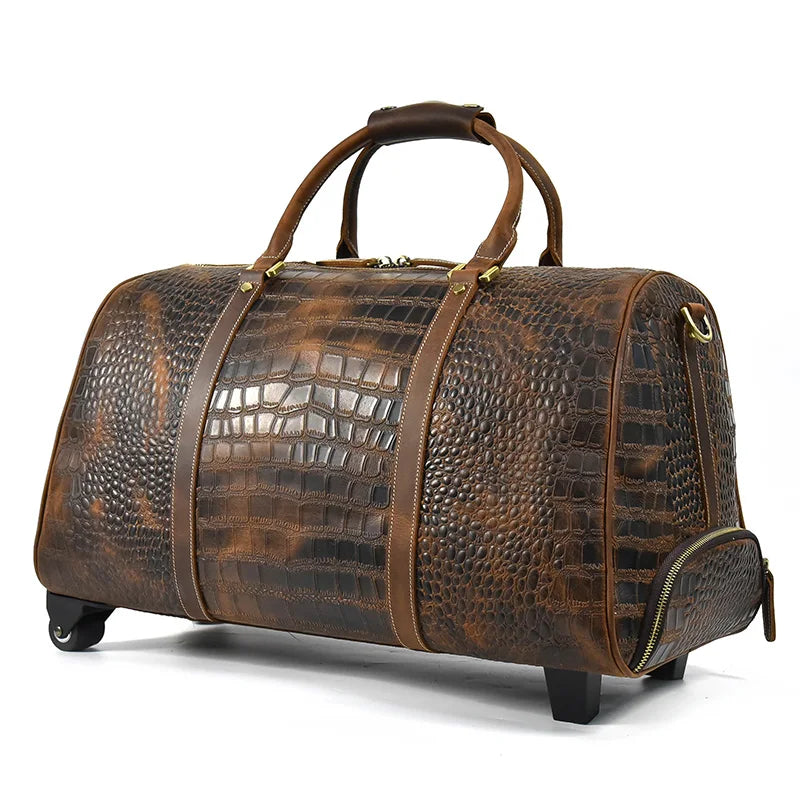 Sac de Voyage Homme a Roulette