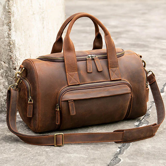 Sac Cuir de Voyage Homme
