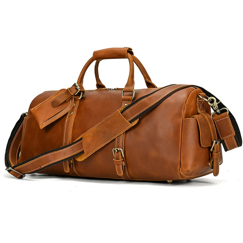 Sac en Cuir de Voyage pour Homme