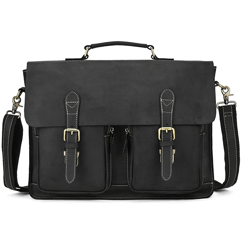 Sac Ordinateur en Cuir Homme