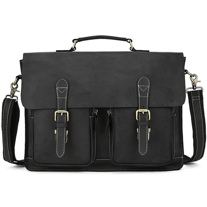 Sac Ordinateur en Cuir Homme