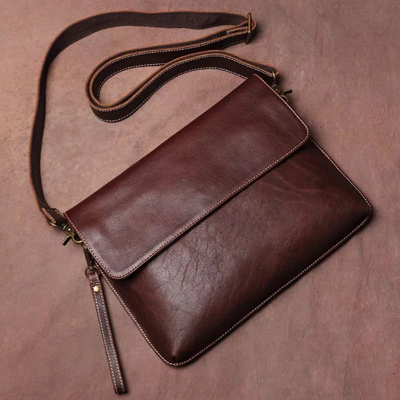 Sac a Main en Cuir Marron