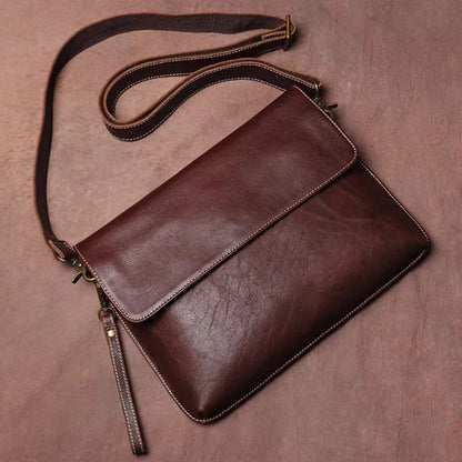 Sac a Main en Cuir Marron