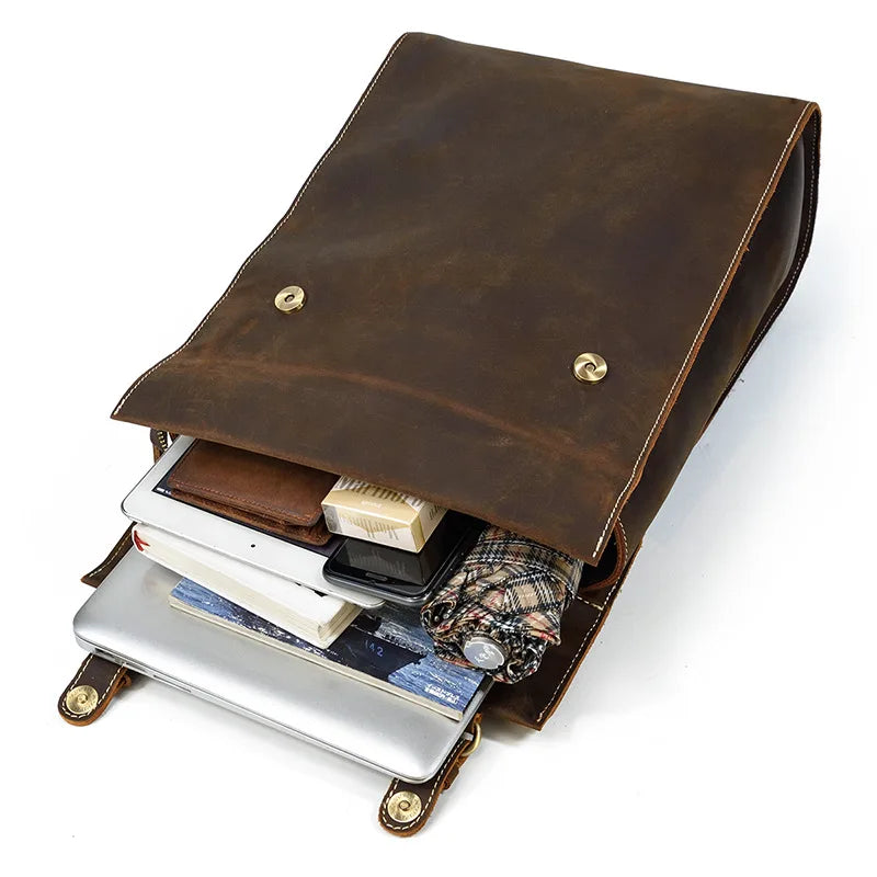 Sac a Dos PC Cuir Homme