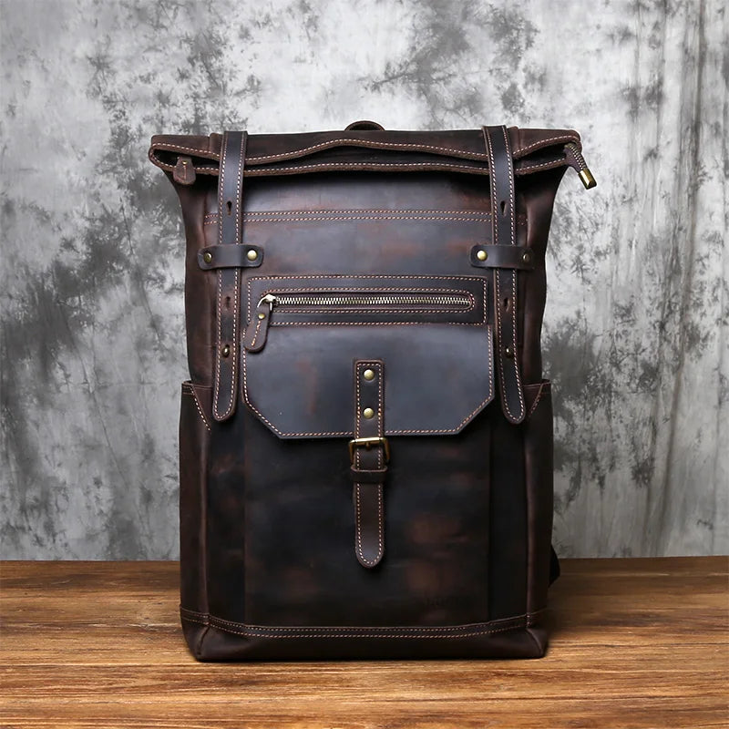 Sac a Dos Cuir Vintage Homme