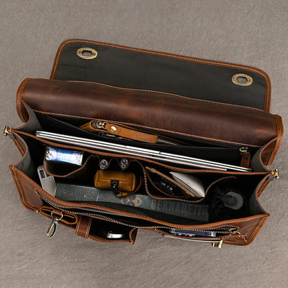 Sac Homme Ordinateur Cuir