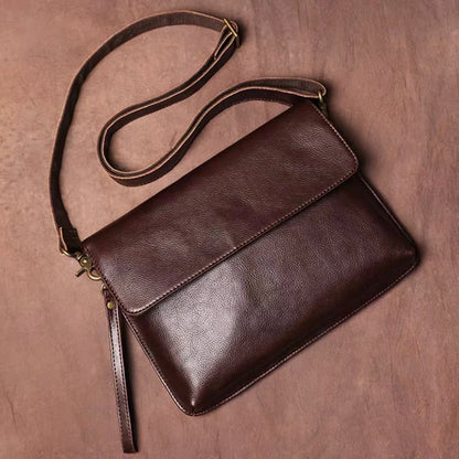 Sac a Main en Cuir Marron
