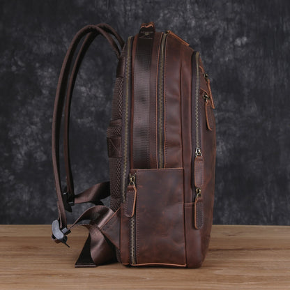 Sac a Dos Cuir Ordinateur Homme