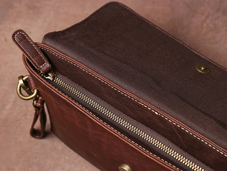 Sac a Main en Cuir Marron