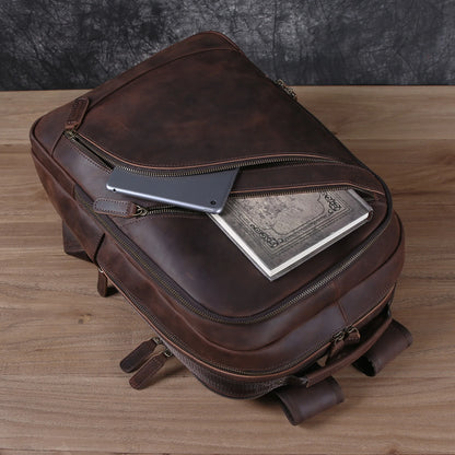 Sac a Dos Cuir Ordinateur Homme
