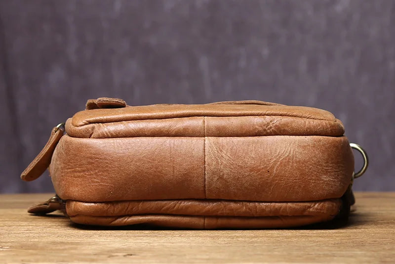 Sac Besace Homme Cuir Marron