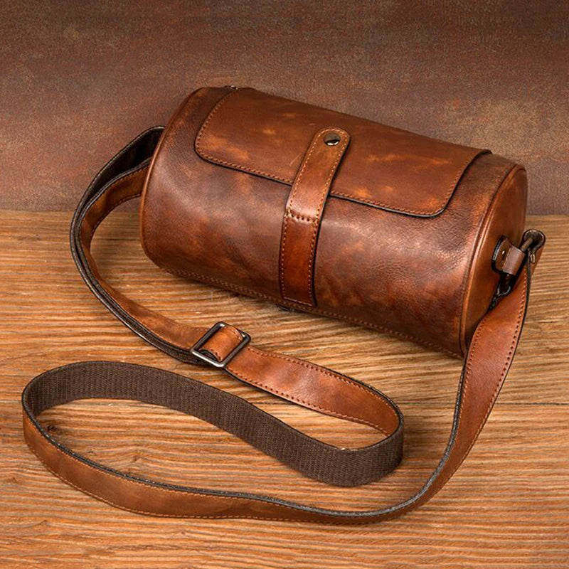 Sac Bandoulière Cuir Homme Vintage