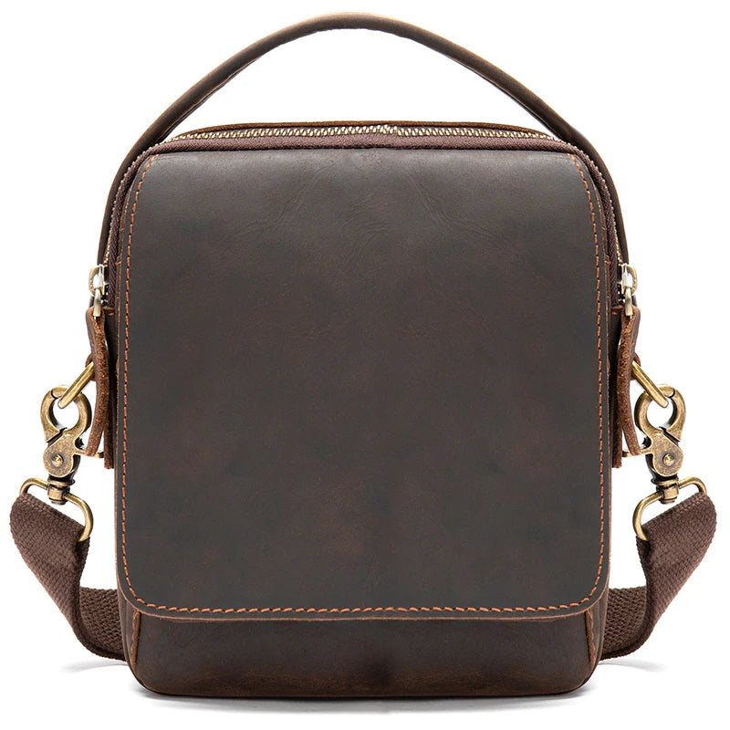 Sac Bandoulière Homme Cuir Souple