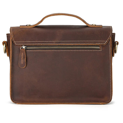 Sac Bandoulière Cuir Noir Homme
