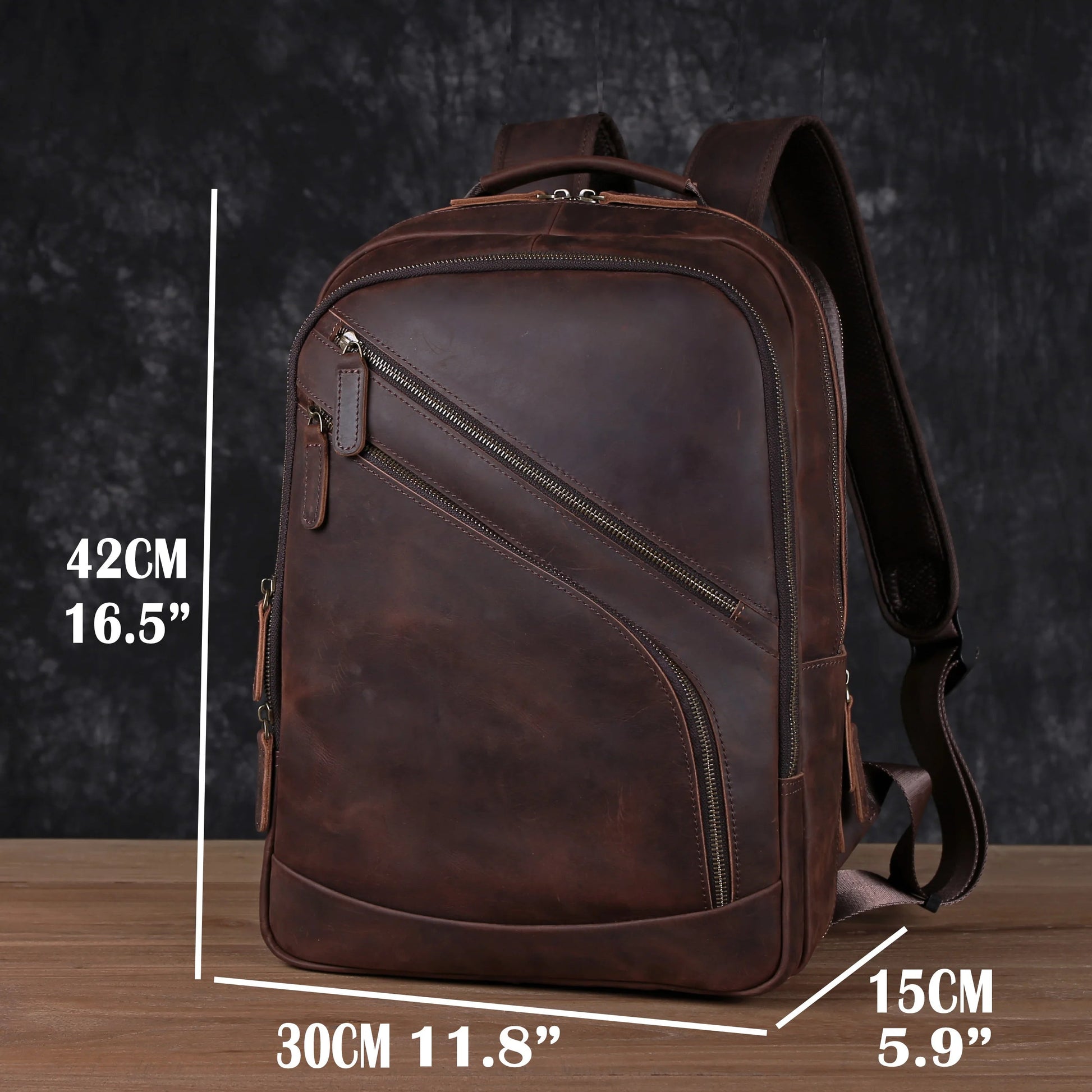 Sac a Dos Cuir Ordinateur Homme