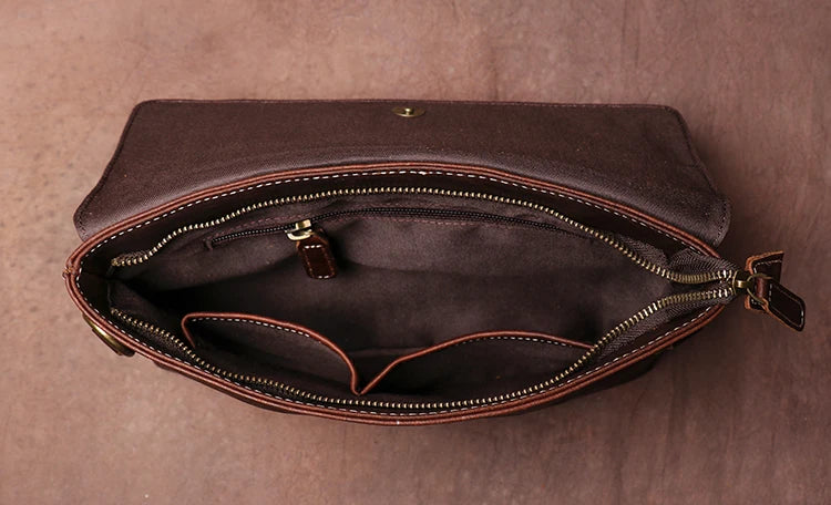 Sac a Main en Cuir Marron