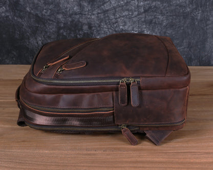 Sac a Dos Cuir Ordinateur Homme