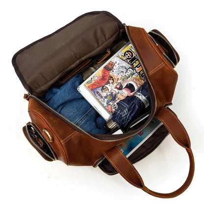 Sac Cuir de Voyage Homme