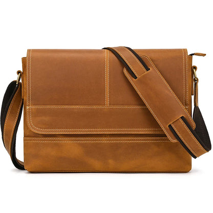Sac en Bandoulière en Cuir pour Homme