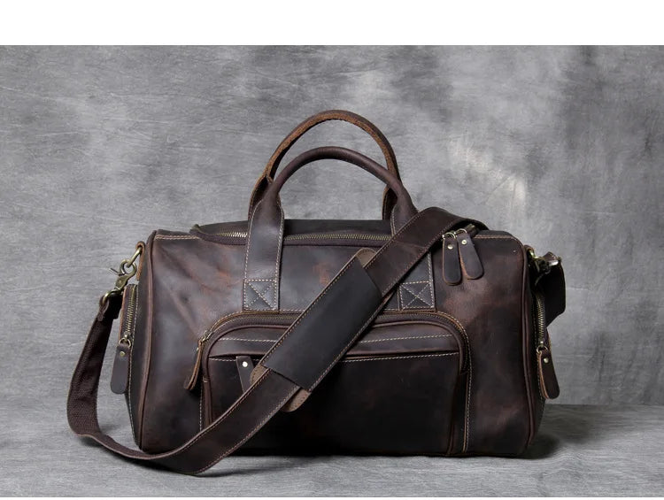 Sac Cuir de Voyage Homme