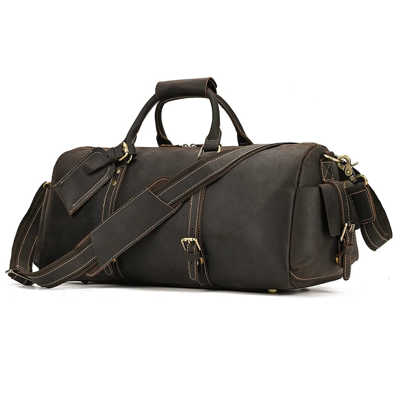 Sac en Cuir de Voyage pour Homme