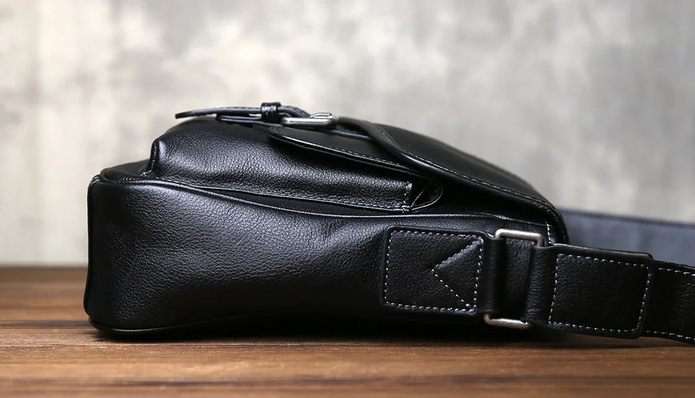 Sac Besace en Cuir Homme