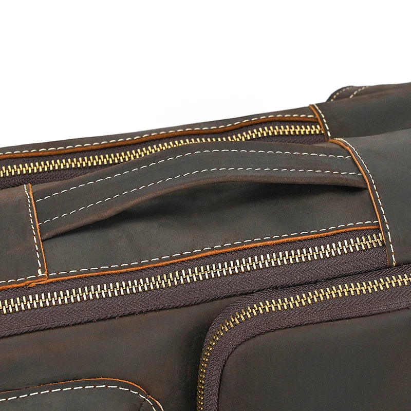 Sac a Dos Cuir Noir Homme Alex