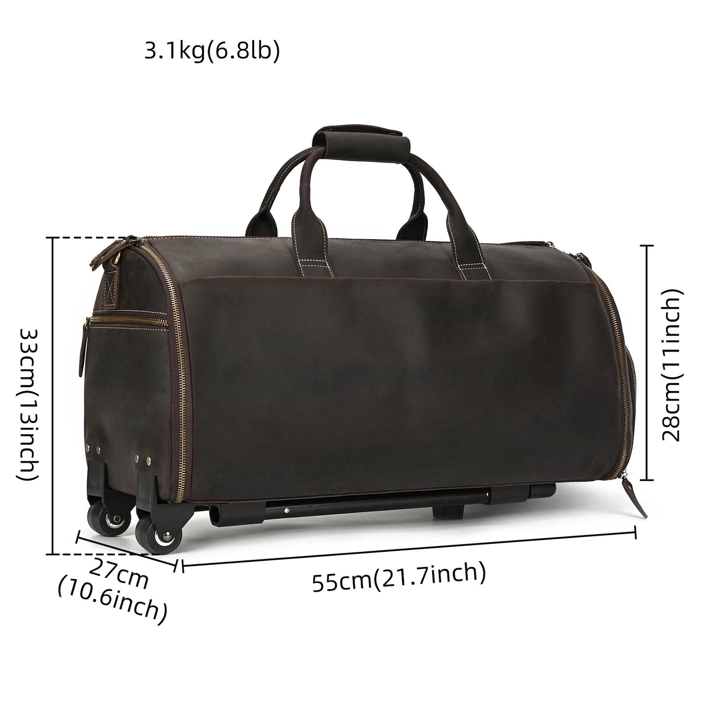 Sac de Voyage Homme Roulette