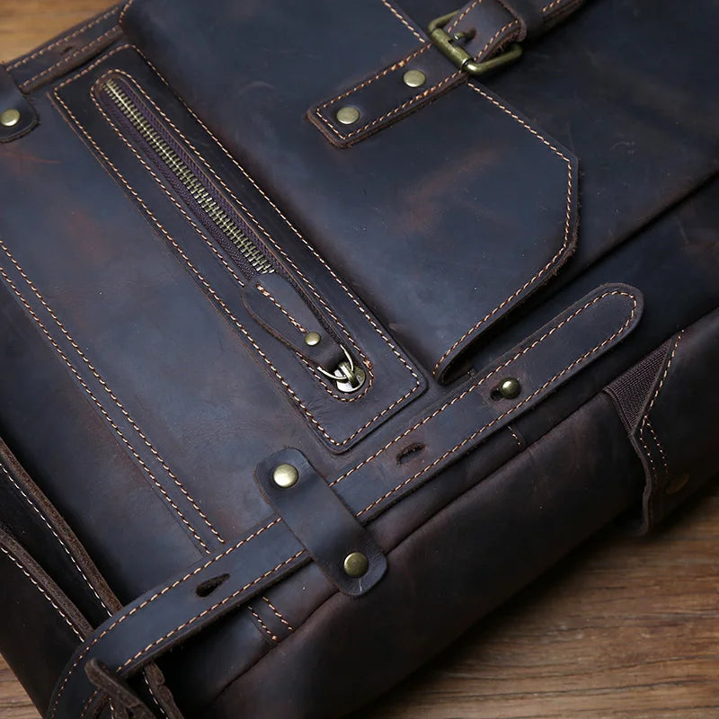 Sac a Dos Cuir Vintage Homme