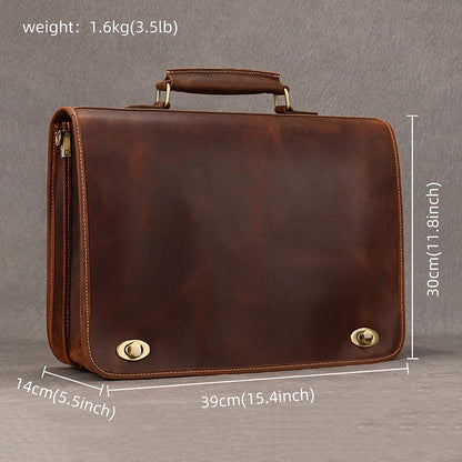Sac Homme Ordinateur Cuir