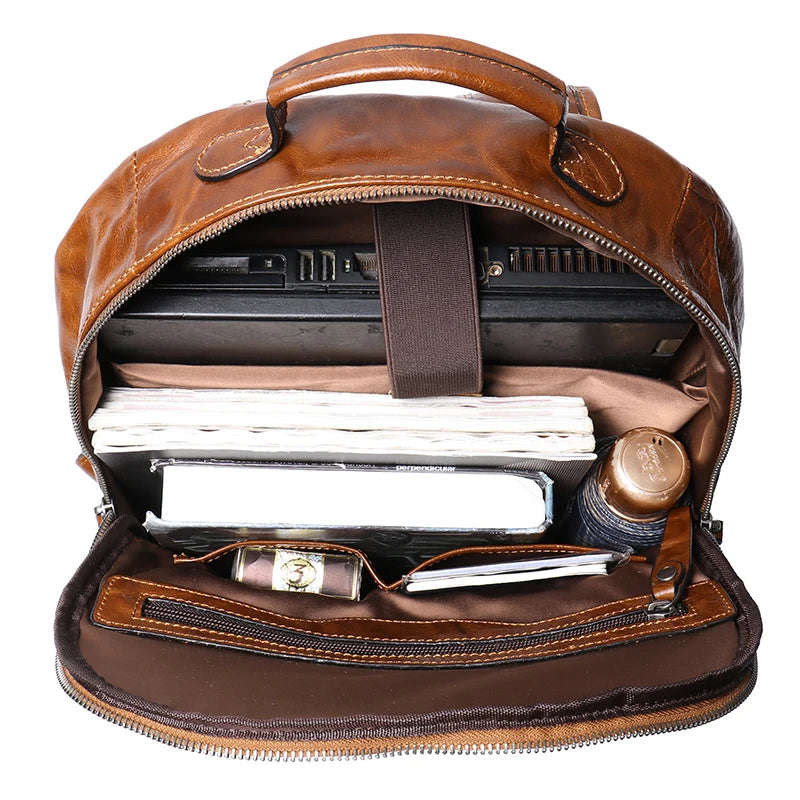 Sac a Dos Cuir Homme Travail