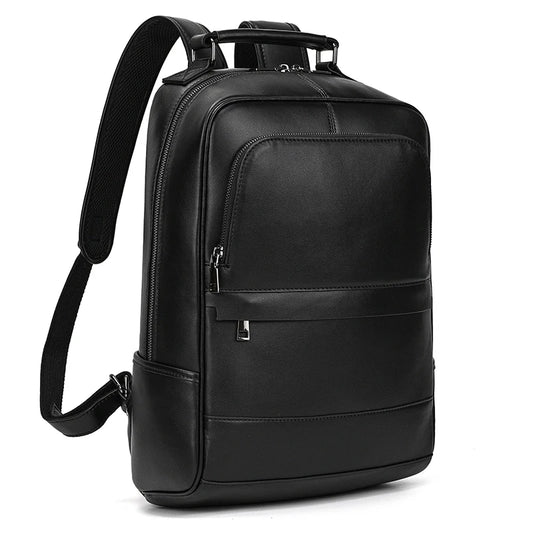 Sac a Dos Cuir Noir Homme