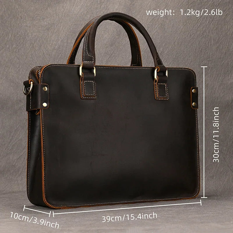 Sac Ordinateur 15 Pouces Homme Cuir
