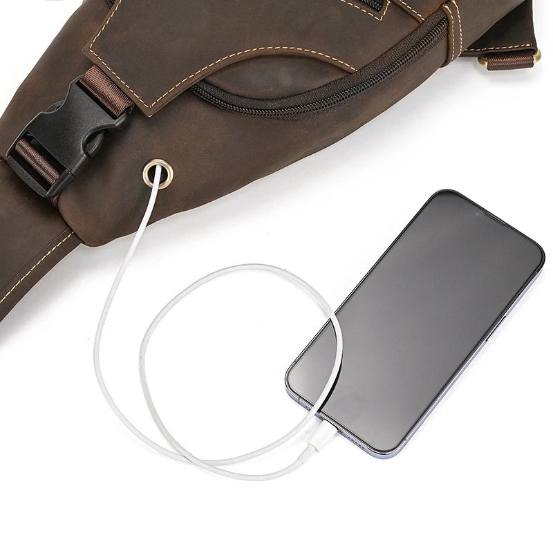 Sac Banane Cuir pour Homme