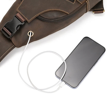 Sac Banane Cuir pour Homme