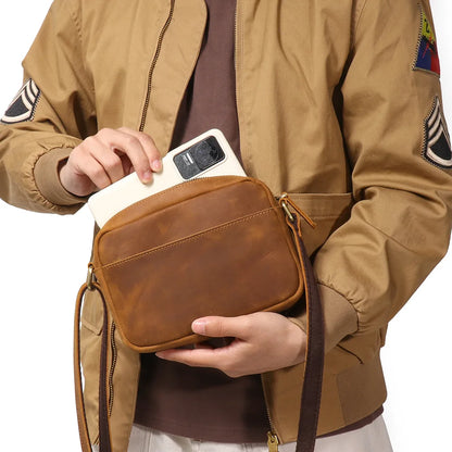 Sac a Main Marron en Cuir